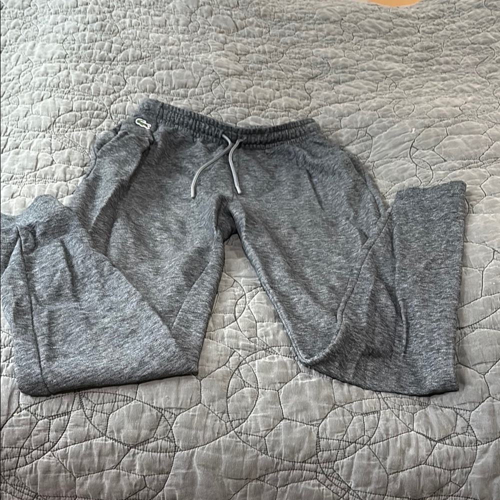Lacoste Gray Jogger Pants